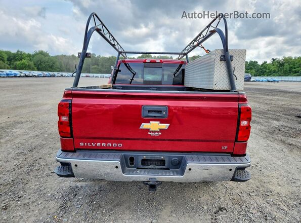 1GCVKREC1JZ177516 2018 CHEVROLET SILVERADO Red Vista trasera