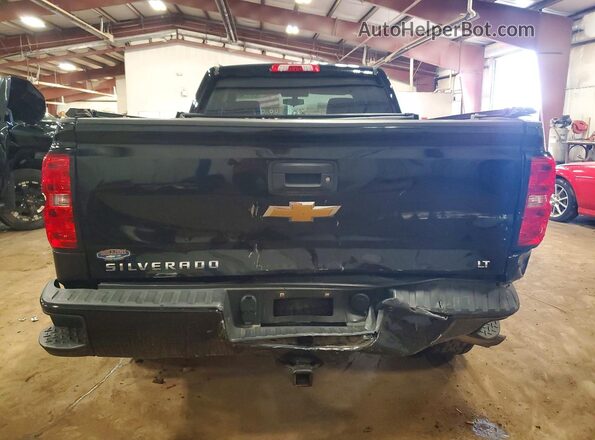 1GCVKREC1JZ206805 2018 CHEVROLET SILVERADO Black Rear view