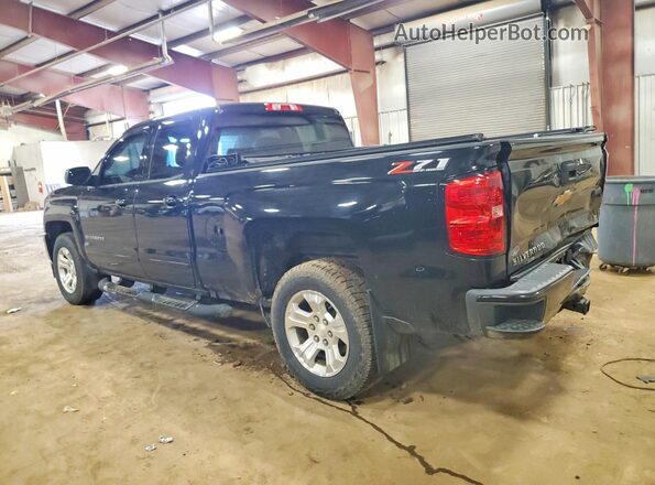 1GCVKREC1JZ206805 2018 CHEVROLET SILVERADO Black Rear left
