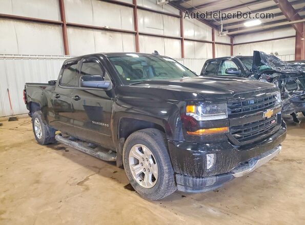 1GCVKREC1JZ206805 2018 CHEVROLET SILVERADO Black Front right