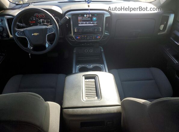 1GCVKREC3GZ350252 2016 CHEVROLET SILVERADO Charcoal Vista del salpicadero