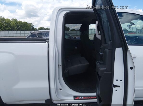 1GCVKREC3HZ318919 2017 CHEVROLET SILVERADO White VIN კოდის სტიკერის ხედი