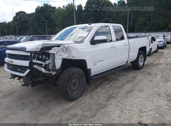 1GCVKREC3HZ318919 2017 CHEVROLET SILVERADO White წინა მარცხენა ხედი სამი მეოთხედიდან