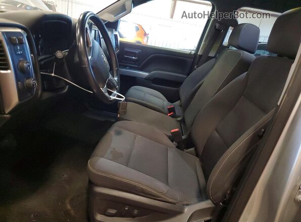 1GCVKREC3HZ383852 2017 CHEVROLET SILVERADO Silver Front interior view
