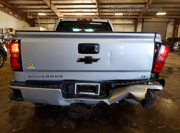 1GCVKREC3HZ383852 2017 CHEVROLET SILVERADO Silver Rear view