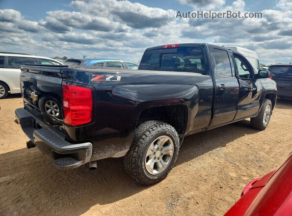 1GCVKREC3JZ211911 2018 CHEVROLET SILVERADO Black Tył prawy