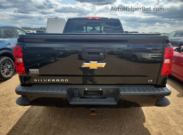 1GCVKREC3JZ211911 2018 CHEVROLET SILVERADO Black Widok z tyłu
