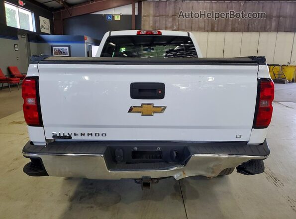 1GCVKREC4GZ254503 2016 CHEVROLET SILVERADO White Հետևի տեսք