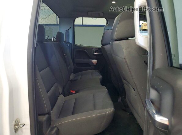 1GCVKREC4GZ254503 2016 CHEVROLET SILVERADO White Հետևի նստատեղերի տեսք