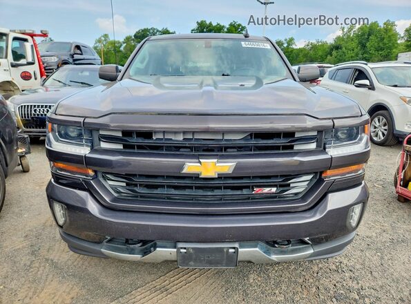 1GCVKREC4GZ267400 2016 CHEVROLET SILVERADO Charcoal Widok z przodu