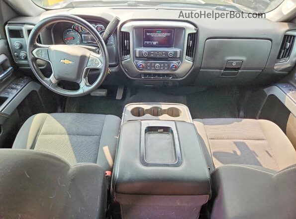 1GCVKREC4GZ267400 2016 CHEVROLET SILVERADO Charcoal Widok deski rozdzielczej