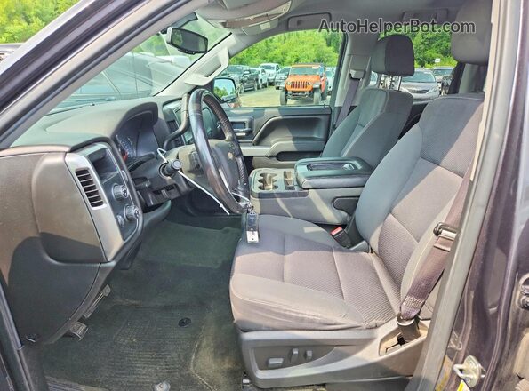 1GCVKREC4GZ267400 2016 CHEVROLET SILVERADO Charcoal Widok wnętrza z przodu
