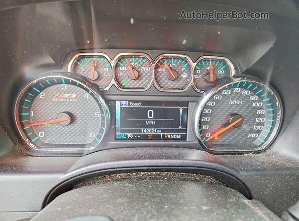 1GCVKREC4GZ267400 2016 CHEVROLET SILVERADO Charcoal Widok zestawu wskaźników