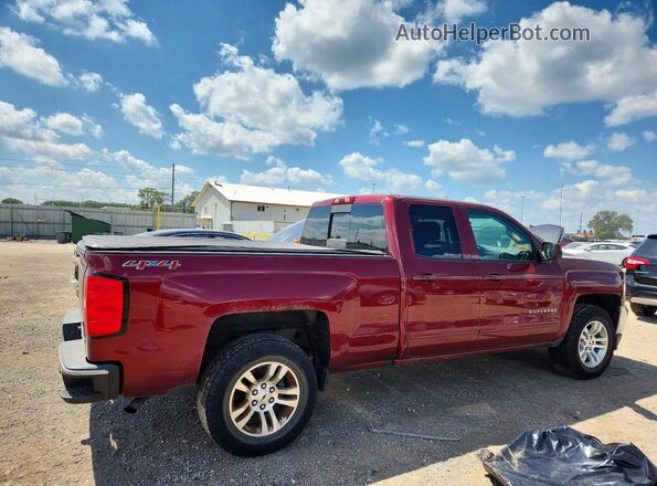 1GCVKREC4GZ389917 2016 CHEVROLET SILVERADO Red უკანა მარჯვენა