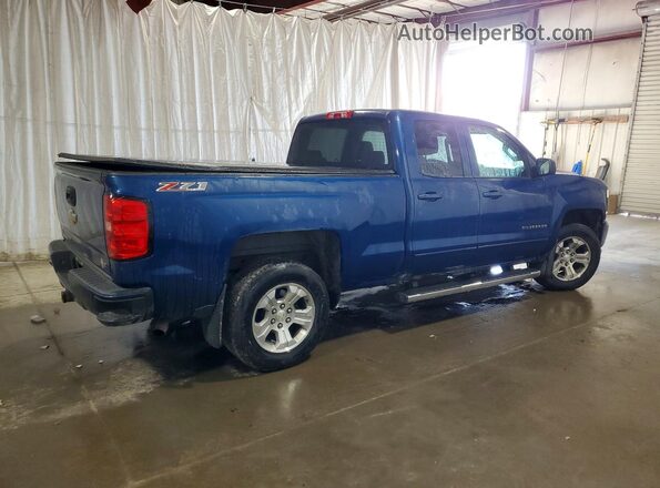 1GCVKREC4HZ227917 2017 CHEVROLET SILVERADO Синий Задняя правая четверть