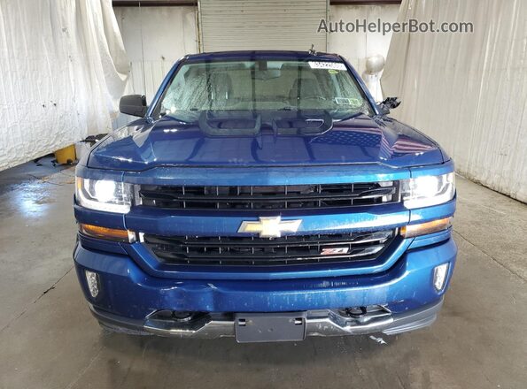 1GCVKREC4HZ227917 2017 CHEVROLET SILVERADO Синий 