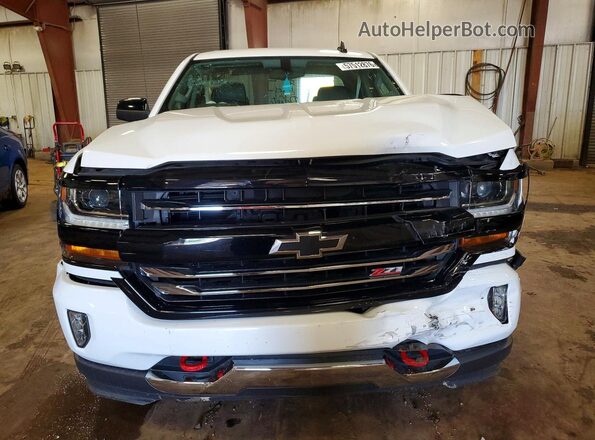 1GCVKREC4JZ188025 2018 CHEVROLET SILVERADO White Դիմացի տեսք