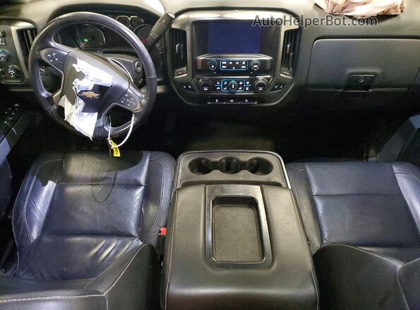 1GCVKREC4JZ188025 2018 CHEVROLET SILVERADO White Առջևի վահանակի տեսք