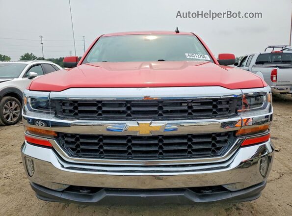 1GCVKREC4JZ271468 2018 CHEVROLET SILVERADO Red Front view