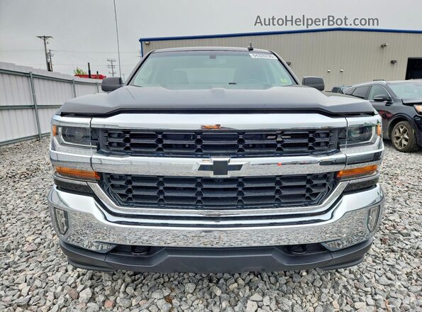 1GCVKREC4JZ371330 2018 CHEVROLET SILVERADO Черный Вид спереди