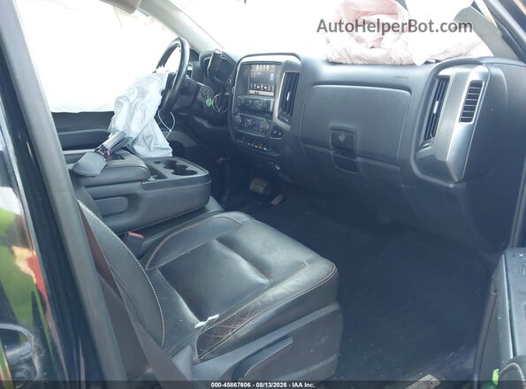 1GCVKREC5GZ177270 2016 CHEVROLET SILVERADO Black წინა სალონის ხედი