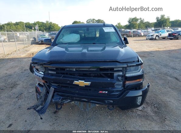 1GCVKREC5GZ177270 2016 CHEVROLET SILVERADO Black ხელსაწყოთა პანელის ხედი