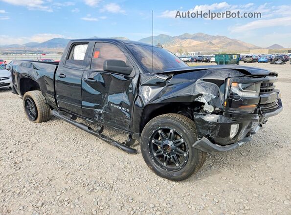 1GCVKREC5GZ369725 2016 CHEVROLET SILVERADO Black Przód prawy