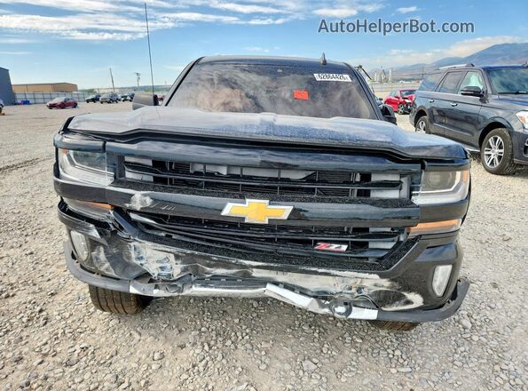 1GCVKREC5GZ369725 2016 CHEVROLET SILVERADO Black Widok z przodu