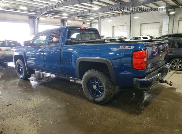 1GCVKREC5GZ378912 2016 CHEVROLET SILVERADO Синий Задняя левая четверть