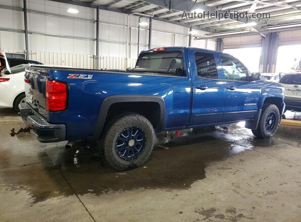 1GCVKREC5GZ378912 2016 CHEVROLET SILVERADO Синий Задняя правая четверть