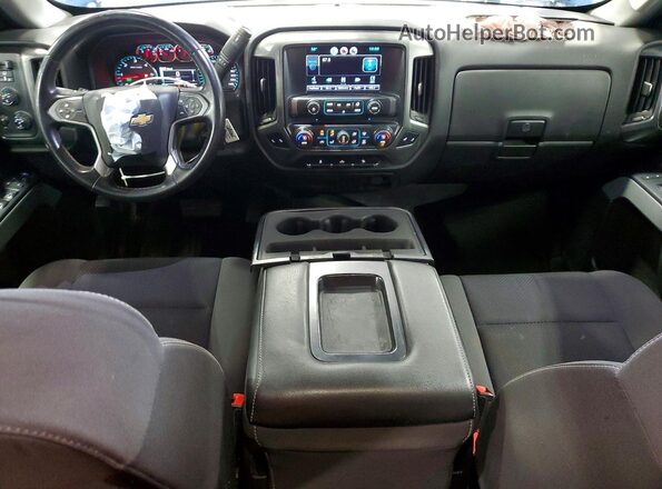 1GCVKREC5GZ378912 2016 CHEVROLET SILVERADO Синий Вид панели приборов