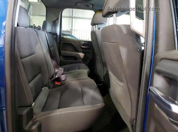 1GCVKREC5GZ378912 2016 CHEVROLET SILVERADO Синий Вид задних сидений