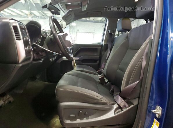 1GCVKREC5GZ378912 2016 CHEVROLET SILVERADO Синий Вид салона спереди