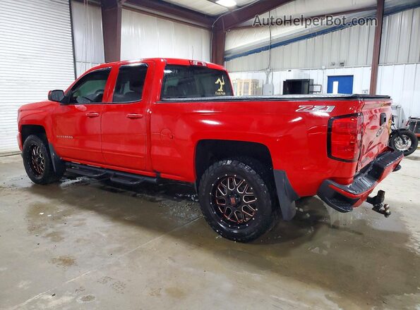 1GCVKREC5GZ379395 2016 CHEVROLET SILVERADO Red უკანა მარცხენა