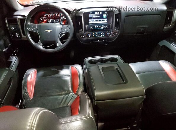 1GCVKREC5GZ379395 2016 CHEVROLET SILVERADO Red წინა პანელის ხედი