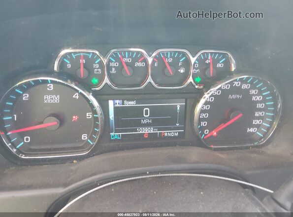 1GCVKREC5GZ426182 2016 CHEVROLET SILVERADO White Vista de los asientos traseros