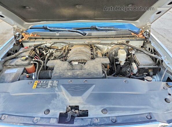 1GCVKREC5HZ228848 2017 CHEVROLET SILVERADO Silver Rear interior view