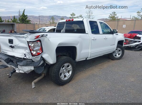 1GCVKREC5JZ166874 2018 CHEVROLET SILVERADO Белый Задняя правая четверть