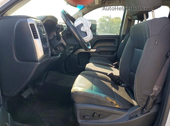 1GCVKREC6GZ145329 2016 CHEVROLET SILVERADO White Widok wnętrza z przodu