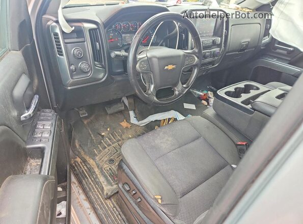 1GCVKREC6GZ352142 2016 CHEVROLET SILVERADO Серебряный Вид панели приборов
