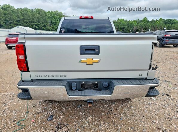 1GCVKREC6GZ352142 2016 CHEVROLET SILVERADO Серебряный Вид сзади