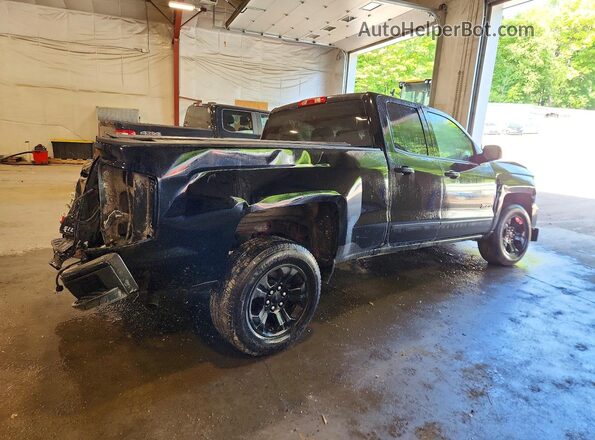 1GCVKREC6HZ162701 2017 CHEVROLET SILVERADO Black Tył prawy