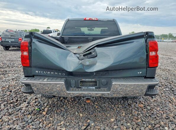 1GCVKREC6HZ267156 2017 CHEVROLET SILVERADO Blue Հետևի տեսք