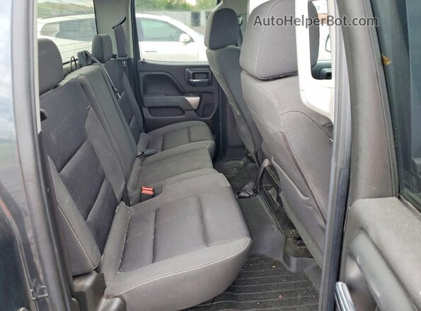 1GCVKREC6HZ267156 2017 CHEVROLET SILVERADO Blue Հետևի նստատեղերի տեսք
