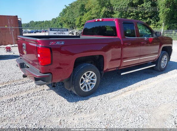 1GCVKREC6HZ317537 2017 CHEVROLET SILVERADO Maroon უკანა მარჯვენა