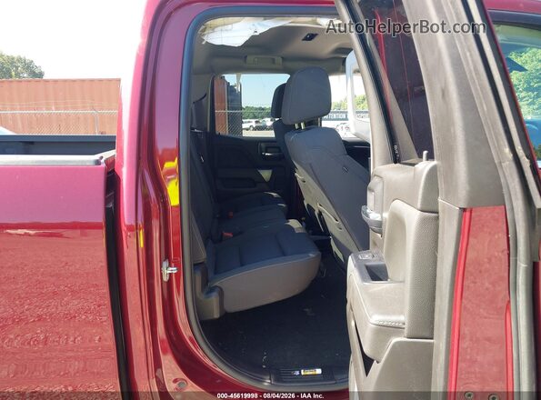 1GCVKREC6HZ317537 2017 CHEVROLET SILVERADO Maroon VIN კოდის სტიკერის ხედი