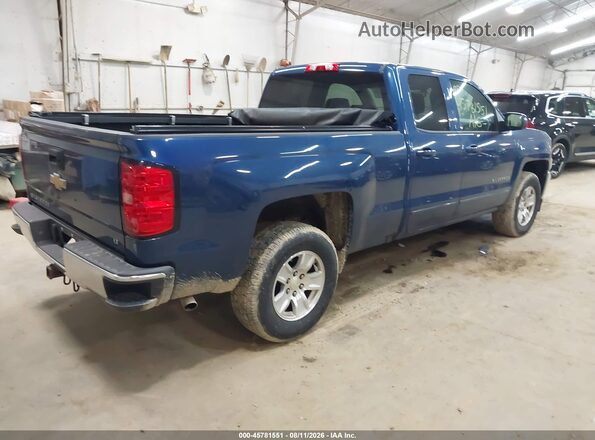 1GCVKREC7GZ100657 2016 CHEVROLET SILVERADO Blue Задня права чверть