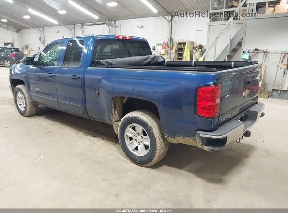 1GCVKREC7GZ100657 2016 CHEVROLET SILVERADO Blue Задня ліва чверть