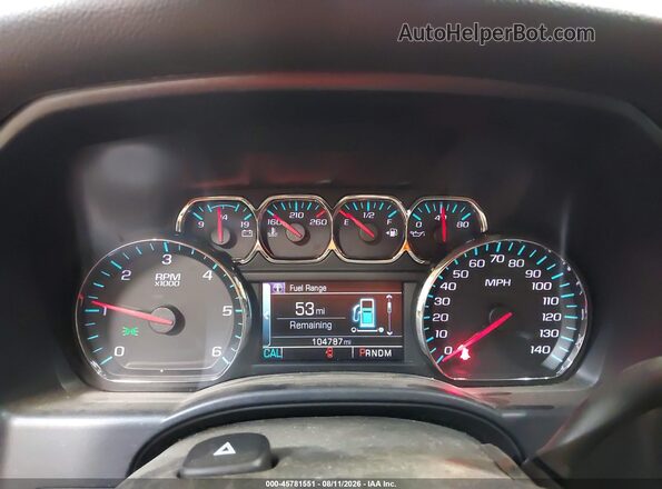 1GCVKREC7GZ100657 2016 CHEVROLET SILVERADO Blue Вид задніх сидінь