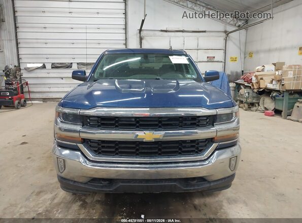 1GCVKREC7GZ100657 2016 CHEVROLET SILVERADO Blue Вид щитка приладів